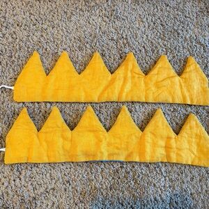 Childrens Unisex Fabric Crown Play Costume  Imagination Kids Reversible Tie On